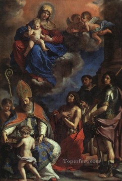 モデナの守護聖人バロック様式グエルチーノ Oil Paintings